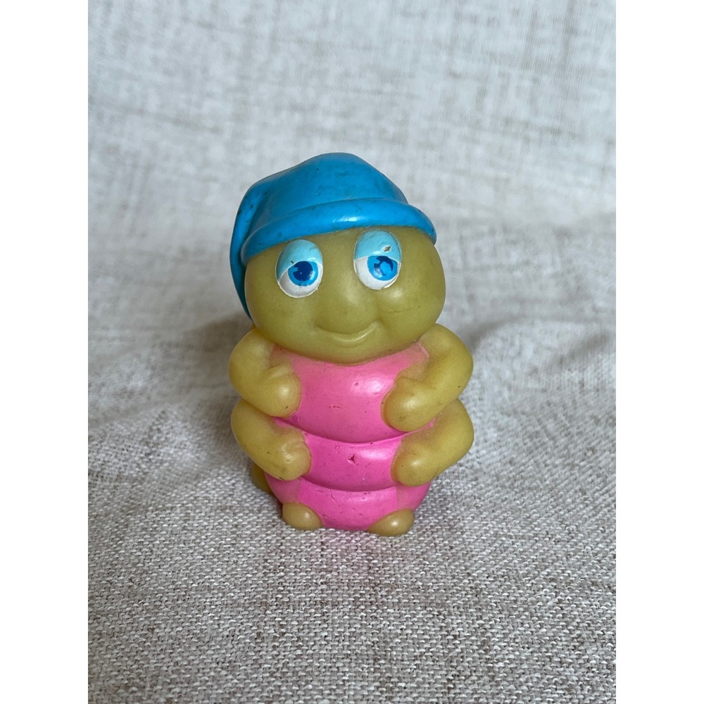 Vintage Glo Worm Figure Playskool 1980s Toy Collectible